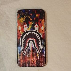 Colorful Shark Design Phone Case